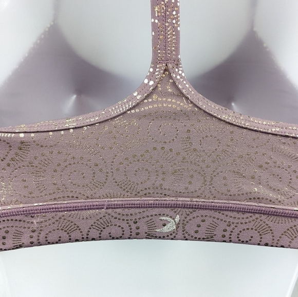 Glyder Lotus Sports Bra Mauve Royal Tide Sz XS - Picture 5 of 8